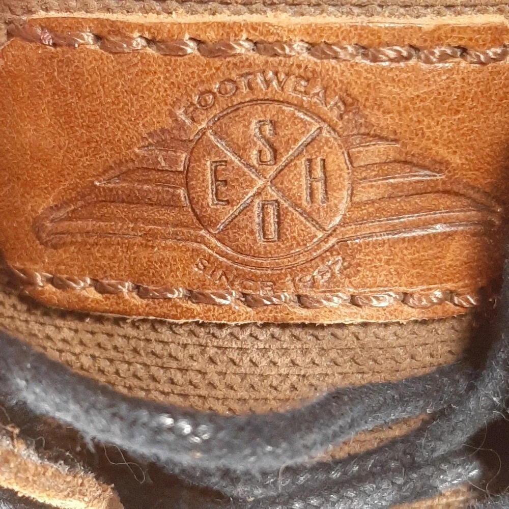 Bull Boxer Leather Lace Up Shoes Mens Size US 12 EU 45 Brown Casual Oxfords